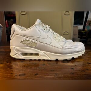 Nike Air Max 90 leather white size 12